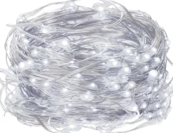 springos Kerstlichtsnoeren^ Kerstverlichting | Binnen & Buiten | 30 M + 3 M Snoer | 300 Led | Inclusief Afstandsbediening | Koud Wit