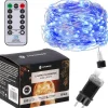 springos Kerstlichtsnoeren^ Kerstverlichting | Binnen & Buiten | 30 M + 3 M Snoer | 300 Led | Inclusief Afstandsbediening | Blauw
