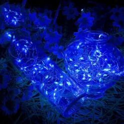 springos Kerstlichtsnoeren^ Kerstverlichting | Binnen & Buiten | 30 M + 3 M Snoer | 300 Led | Inclusief Afstandsbediening | Blauw