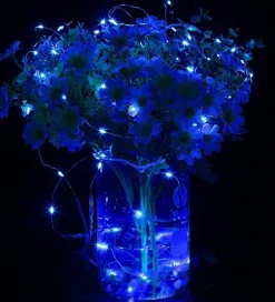 springos Kerstlichtsnoeren^ Kerstverlichting | Binnen & Buiten | 30 M + 3 M Snoer | 300 Led | Inclusief Afstandsbediening | Blauw