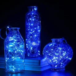 springos Kerstlichtsnoeren^ Kerstverlichting | Binnen & Buiten | 30 M + 3 M Snoer | 300 Led | Inclusief Afstandsbediening | Blauw