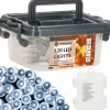 springos Kerstlichtsnoeren^ Kerstverlichting - Batterij - Afstandsbediening - 9 M - 120 Led - Koel Wit