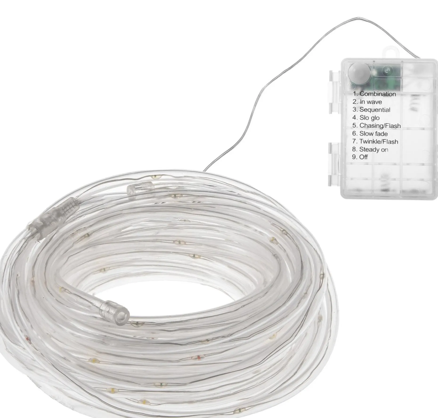 springos Lichtslangen^ Kerstverlichting | Lichtslang | 5 M | Batterij | 50 Led |
