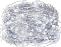 springos Kerstlichtsnoeren^ Kerstverlichting | 0.9 M | Waterdicht | Op Batterij | Led-Verlichting | Koel Wit