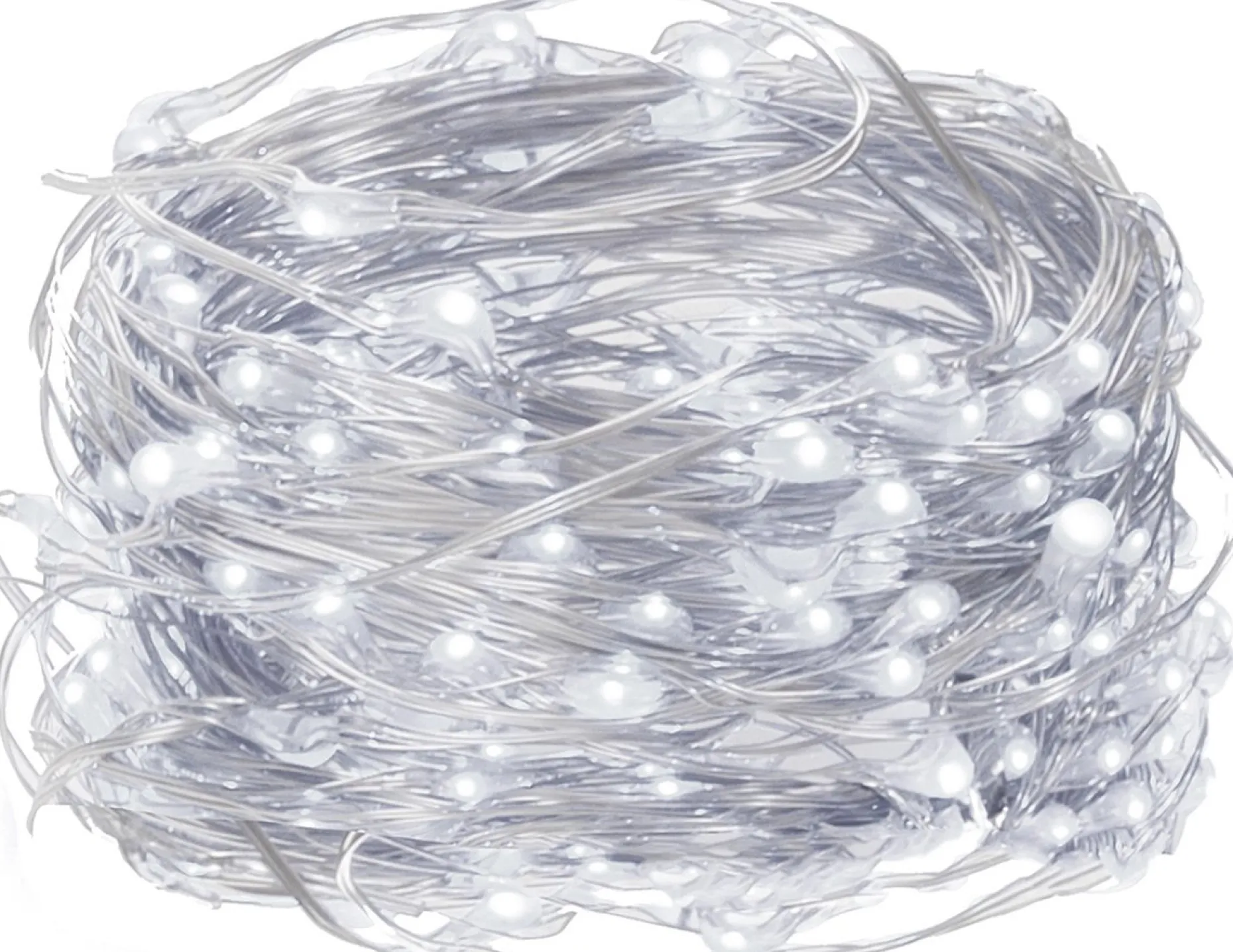 springos Kerstlichtsnoeren^ Kerstverlichting | 0.9 M | Waterdicht | Op Batterij | Led-Verlichting | Koel Wit