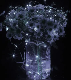 springos Kerstlichtsnoeren^ Kerstverlichting | 0.9 M | Waterdicht | Op Batterij | Led-Verlichting | Koel Wit