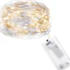 springos Kerstlichtsnoeren^ Kerstverlichting | 1.9 M | Waterdicht | Op Batterij | Led-Verlichting | Warm Wit/Koel Wit