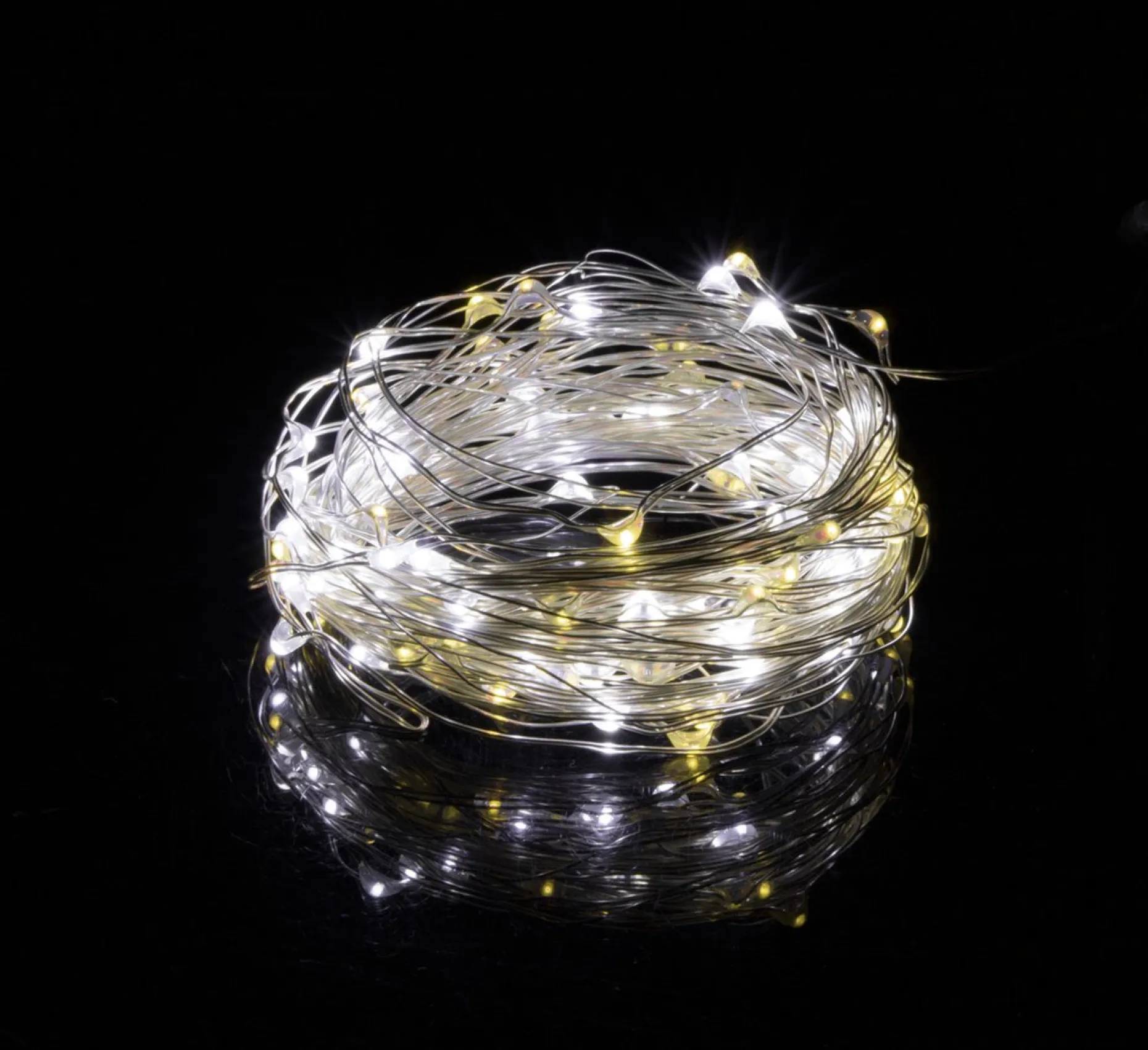 springos Kerstlichtsnoeren^ Kerstverlichting | 1.9 M | Waterdicht | Op Batterij | Led-Verlichting | Warm Wit/Koel Wit