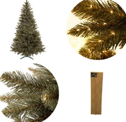 springos Kunstkerstbomen^ Kunstkerstboom | Caucasian Spruce | 180 Cm | Zonder Verlichting