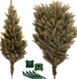 springos Kunstkerstbomen^ Kunstkerstboom | Caucasian Spruce | 180 Cm | Zonder Verlichting