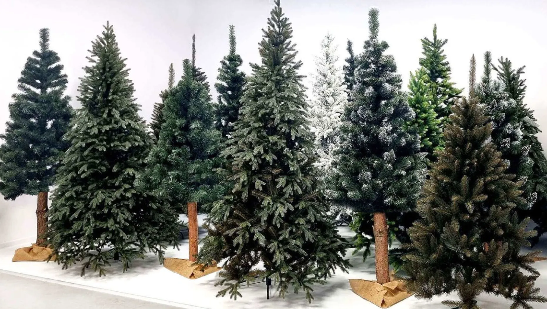 springos Kunstkerstbomen^ Kunstkerstboom | Caucasian Spruce | 250 Cm | Zonder Verlichting