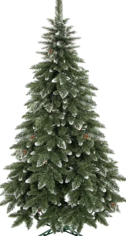 springos Kunstkerstbomen^ Kunstkerstboom | Diamond Pine | 220 Cm | Zonder Verlichting
