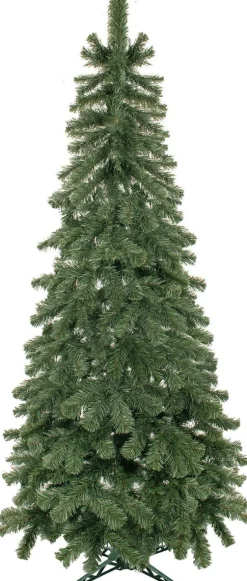 springos Kunstkerstbomen^ Kunstkerstboom | Green Fir | 220 Cm | Zonder Verlichting