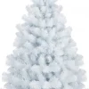 springos Kunstkerstbomen^ Kunstkerstboom | White Fir | Zonder Verlichting | Wit | 150 Cm