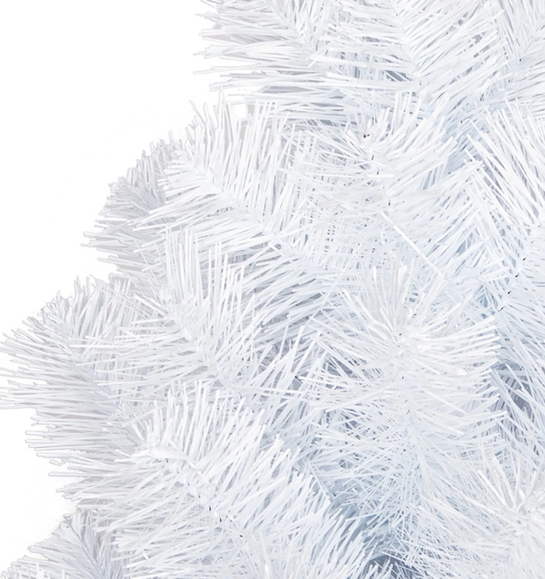springos Kunstkerstbomen^ Kunstkerstboom | White Fir | Zonder Verlichting | Wit | 150 Cm