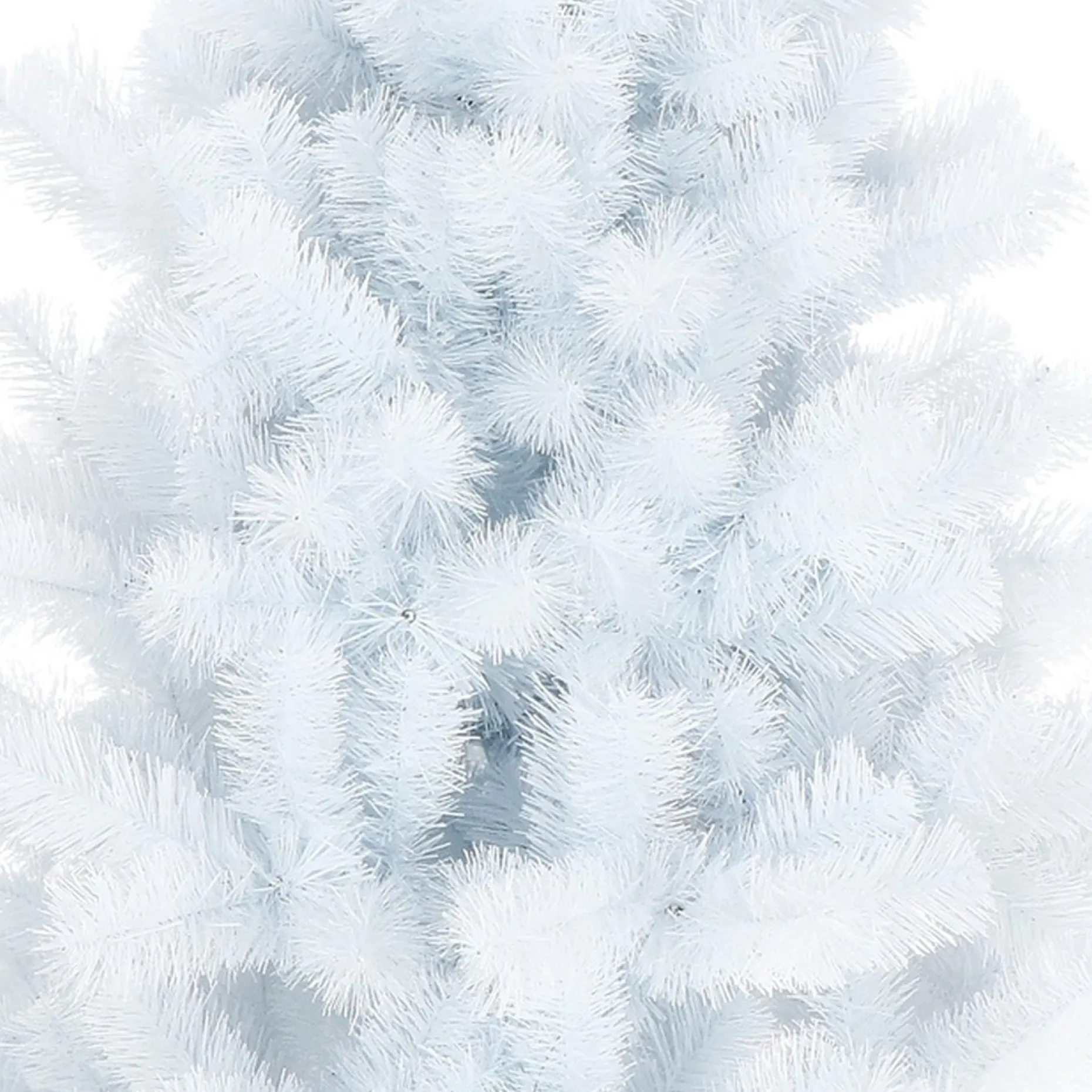 springos Kunstkerstbomen^ Kunstkerstboom | White Fir | Zonder Verlichting | Wit | 150 Cm