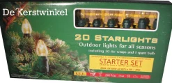 Starlight Kerstlichtsnoeren^s Kerstverlichting Voor Buiten 230Volt Groen Snoer