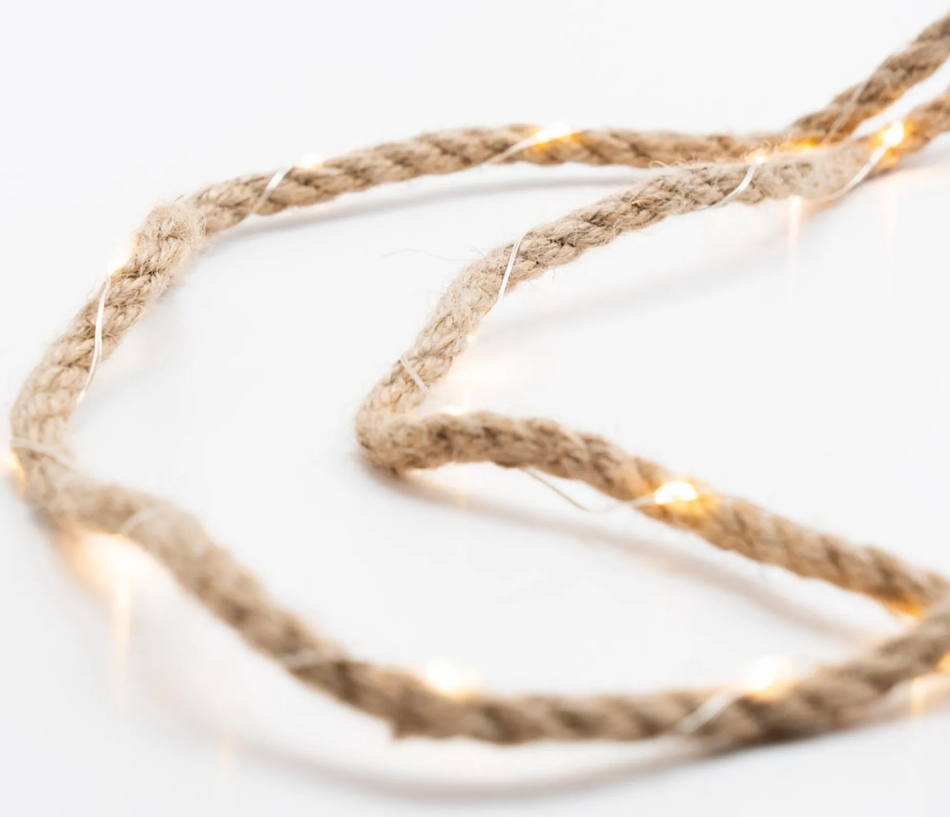 Star Trading Kerstlichtsnoeren^ Jutta Kerst Lichtsnoer - Kerstverlichting - Led - 200 Cm - Beige