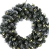 Star Trading Kerstkrans Voor Deur | Kerstkrans Met Verlichting 50 Cm | Led-Krans Kerstmis | Verlichte Kransdeco | Kerstkrans Deurkrans | Kerstkrans Led | Krans Deur Kerst Best