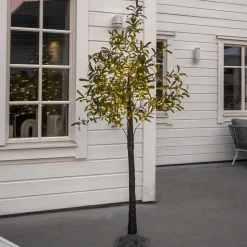 Star Trading Kunstkerstbomen^ Led-Decoboom Olivec, 1,8M