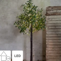 Star Trading Kunstkerstbomen^ Led-Decoboom Olivec, 1,8M