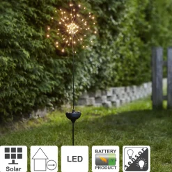 Star Trading Kerstlasers^ Zonnepadverlichting Vuurwerk Solar