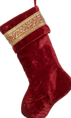 Goodwill Stijlvolle Rode Christmas Stocking Van - Decoratie Kerst Sok Hot