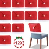 Merkloos Kerstpakketten^12 Stuks En 12 Kerstballen Decoratie-Kerst Stoelhoes, Feestelijke Stoelhoes Feest Stoelhoes.