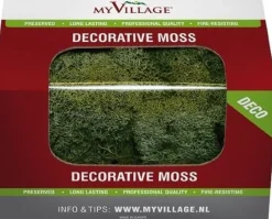 Merkloos 4 Stuks Rendiermos Donkergroen 50 G Flash Sale