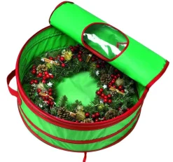 Sunware Kerstspullen Opbergers^ Kersttas - Voor Grote Kerstkrans - O600X200Mm
