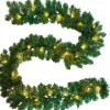 Svenska Living Kerstslinger 270 Cm - 20 Led's Met Timer - Groen Clearance