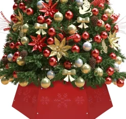 The Living Store Kerstboomstandaarden^ Kerstboomrok O68X25 Cm Kerstboomrok
