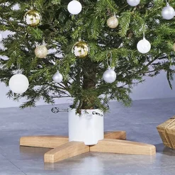 The Living Store Kerstboomstandaarden^ Kerstboomstandaard 55X55X15-5 Cm - Kerstboomvoet