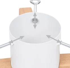 The Living Store Kerstboomstandaarden^ Kerstboomstandaard 55X55X15-5 Cm - Kerstboomvoet