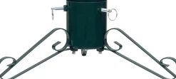 The Living Store Kerstboomstandaarden^ Kerstboomstandaard - Metaal - 58X58X21 Cm - Groen