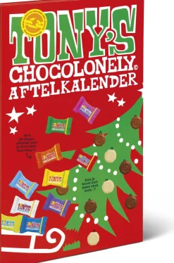 Tonyu0027s Chocolonely Adventskalenders^Tony's Chocolonely Mega Kerst Adventskalender Chocolade 2023 - Grote Aftelkalender - Kerst Cadeau - Sint Kado - 10 Verschillende Smaken Tiny Tony's In Een Kerstkalender - Fairtrade Belgische Chocolade