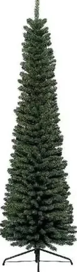 Everlands Kunstkerstbomen^Treb Classic Pencil Pine Kunstkerstboom - 180 Cm Hoog - Zonder Verlichting