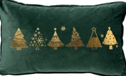 Sierkussen.nl Trees - Kussenhoes 30X50 Cm Kerst Decoratie - Velvet Store