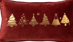 Sierkussen.nl Trees - Sierkussen 30X50 Cm Kerst Decoratie - Velvet Outlet