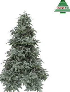 Triumph Tree Kunstkerstbomen^ Abies Nordmann Deluxe Kunstkerstboom 215 X 155 Cm - Forest Blue