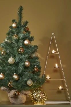 Triumph Tree Kunstkerstbomen^ Alpine Kunstkerstboom In Jute - H90 X O66 Cm - Groen