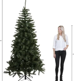 Triumph Tree Kunstkerstbomen^ Bristlecone Kunstkerstboom - H260 X O163 Cm - Groen 260 Cm