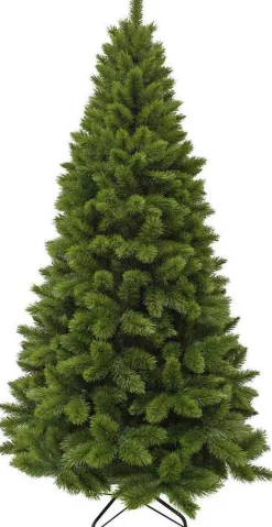 Triumph Tree Kunstkerstbomen^ - Camden Kerstboom Slim Groen Tips 423 - H185Xd94Cm - Kerstbomen (Franse Boom )