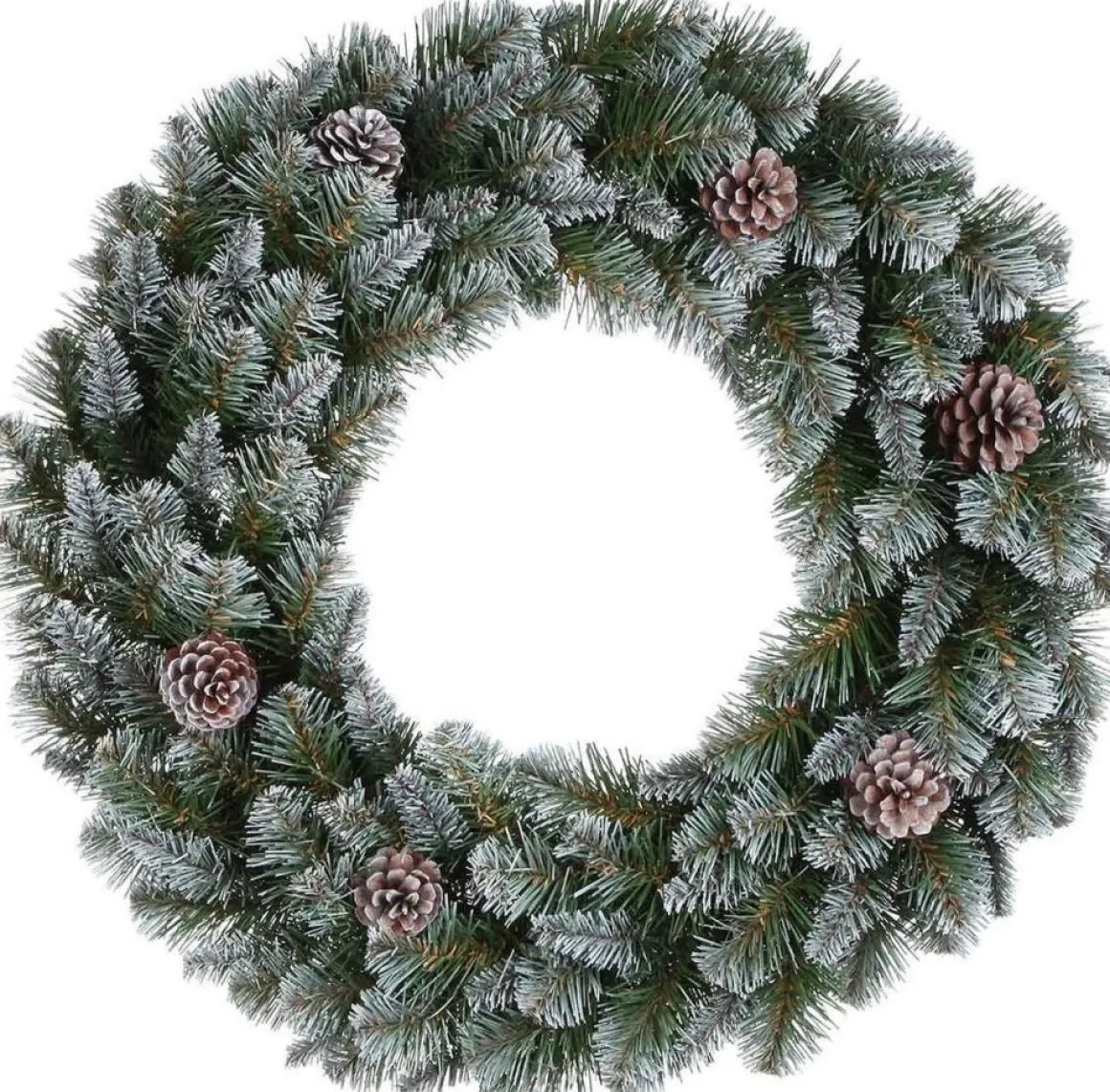 Triumph Tree Empress Kerstkrans - O90 Cm - Frosted Green Cheap