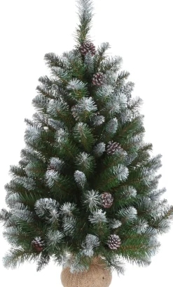 Triumph Tree Kunstkerstbomen^ Empress Kunstkerstboom In Jute - H90 X O71 Cm - Frosted Green