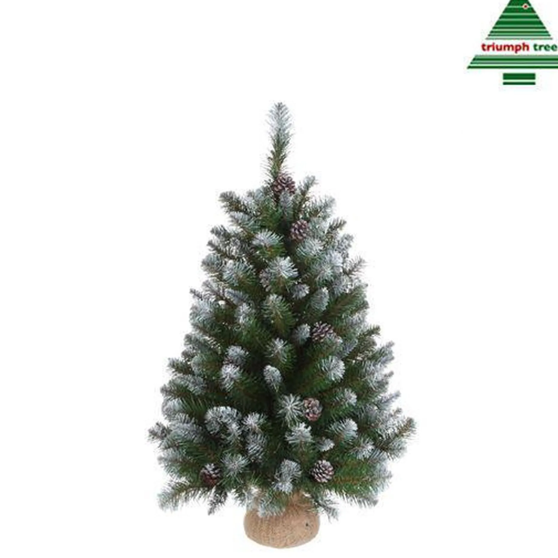 Triumph Tree Kunstkerstbomen^ Empress Spruce - Kunstkerstboom 60 Cm Hoog - Zonder Verlichting