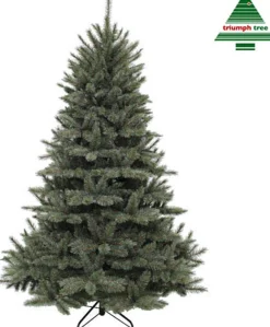 Triumph Tree Kunstkerstbomen^ - Forest Frosted Blauw Kerstboom Hoogte 120 Cm