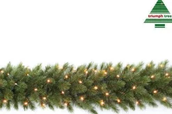 Triumph Tree Forest Frosted Guirlande Met Led Verlichting - L270 Cm - Groen Store