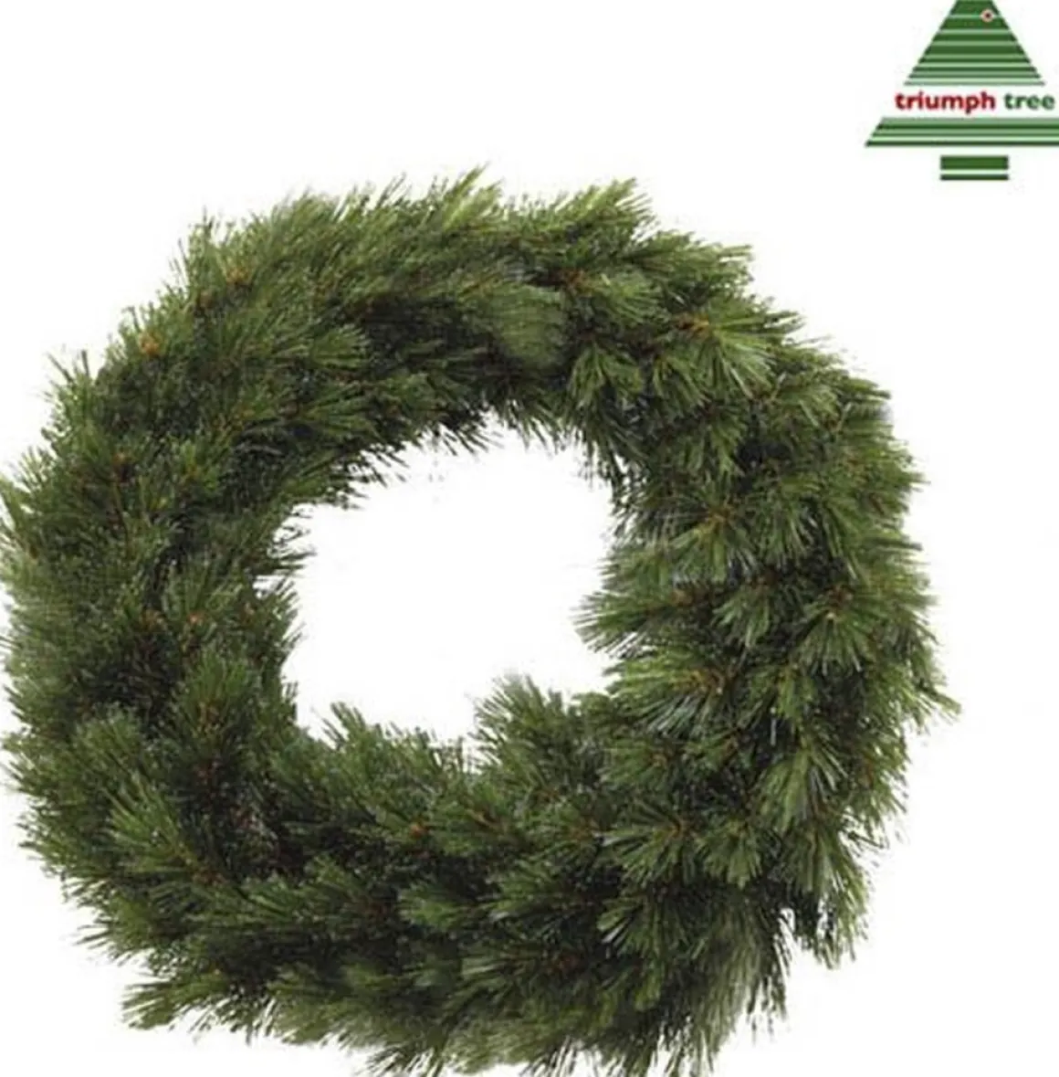 Triumph Tree Forest Frosted Kerstkrans - O60 Cm - Groen Flash Sale
