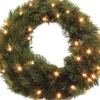Triumph Tree Forest Frosted Kerstkrans Met Led Verlichting - O45 Cm - Groen Cheap
